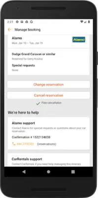 CarRentals.com Rental Car App android App screenshot 15