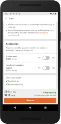 CarRentals.com Rental Car App android App screenshot 17