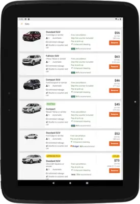 CarRentals.com Rental Car App android App screenshot 6